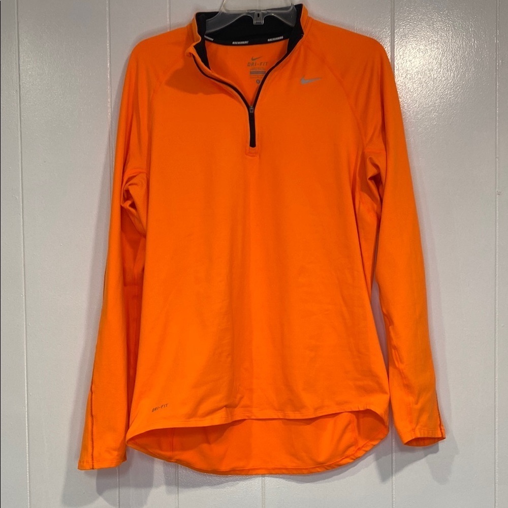 Nike Element Dri-FIT Quarter-Zip Running Top Reflective Performance Size L